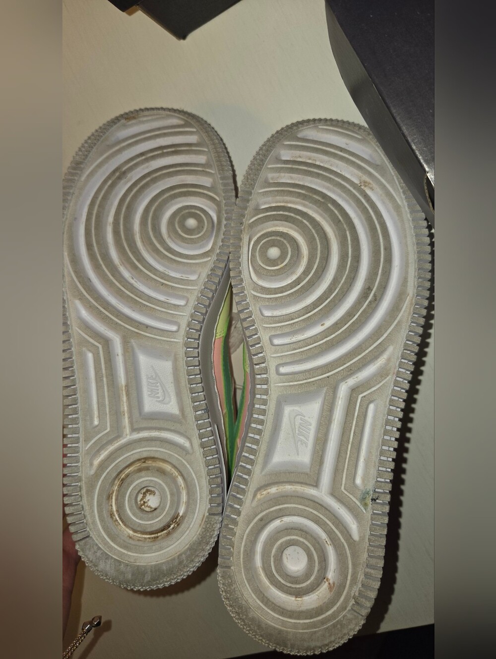 Nike Air Force 1 Shadow sneakers in the "Arctic Punch Barely Volt" Size 8 W/Box - Picture 10 of 10